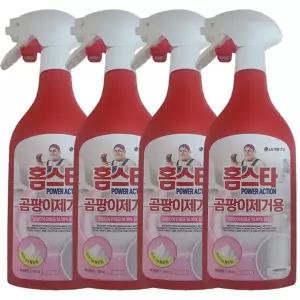 홈스타 파워액션 곰팡이제거용 스프레이 510ml 4개