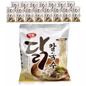 하림 닭칼국수 117g 24개