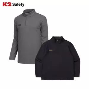 [케이투세이프티] 편한워크웨어 TS-F4201 / TS-F3201 기모 동계티셔츠
