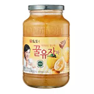 담터 꿀유자차 (1KG 병)/유자차/유자/간식차/후식차/간식/후식/다과/용/탕비실/손님/접대/선물/겨울/따뜻한