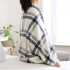 따뜻한 다용도 극세사 플리스 똑딱이 무릎담요 망토/가정/사무실/학교/학원/병원/독서실/어깨/담요/단추/밍