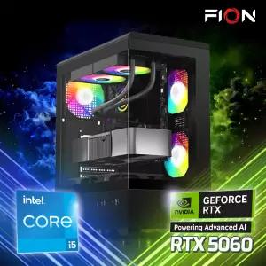 파이온PC 인텔 코어I5-14400F RTX5060 32G SSD 1T 조립PC 게이밍 컴퓨터 데스크탑 본체 롤 배그