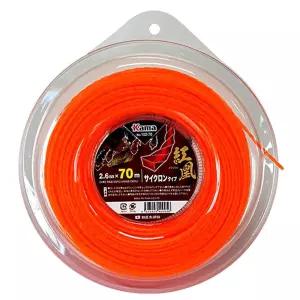 (2.6mm KAMA102-70 1EA) 카마 일제 예초기 줄날 나일론줄 끈날 액세서리 꽈배기형/예초기날/예초기끈/커터