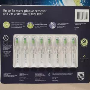 필립스 전동 칫솔모 옵티멀 화이트 8개입 리필 코스트코
