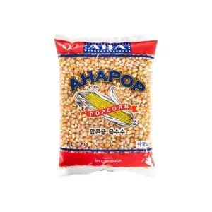아하 팝콘용 옥수수 700g 소금동봉 씨즈닝 솔트 안주
