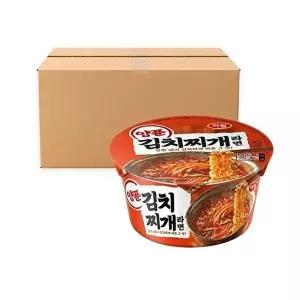 하림 양푼김치찌개라면 102g x 12개입 컵라면