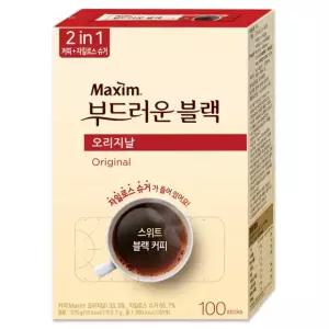 맥심 부드러운블랙 오리지날 100T
