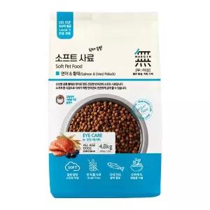 무마진 소프트사료 4.8kg 연어 황태 강아지 반습식 반건조 사료