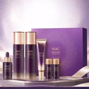 AHC 안티에이징 여성 화장품 4종 기초세트 콜라겐 스킨로션 세트