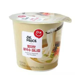 5K프라이스 멸치맛 쌀국수 미니컵 59g