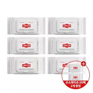 랩신 손소독티슈 60매 6개+20매 2개