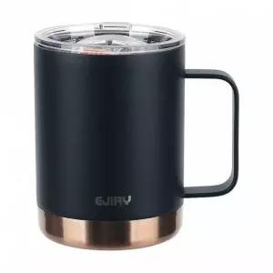 보온 보냉 블랑 에지리 머그 텀블러 블랙 머그컵 블랙머 스텐 360ml