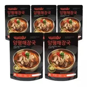 청우식품 이음식 양평해장국 800g 5개