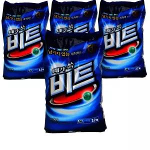 비트 세탁 세제 세탁기 표백 빨래 세제 가루형 3.2kg