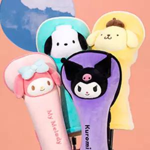 산리오캐릭터 골프 드라이버 커버 심플디자인 야외 실내 골프준비물 보호캡
