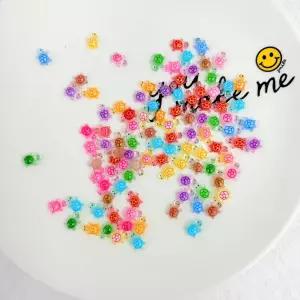 지퍼백 키링 DIY 행운의 초미니 거북이 파츠 100개입