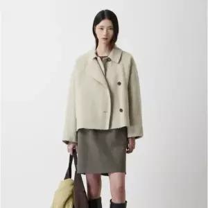 [롯데백화점]쥬크 라마 블렌디드 숏 코트 Z254MSG501