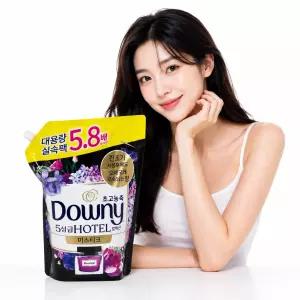 다우니 호텔 컬렉션 미스티크 4.1L 초고농축 섬유유연제 리필 1개