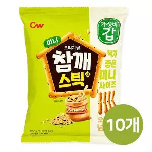 청우 미니참깨스틱 280g x10 어린이집 소풍