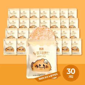 [더하모니 X 더밀] 누룽지샌드 화이트초코 30봉 1박스