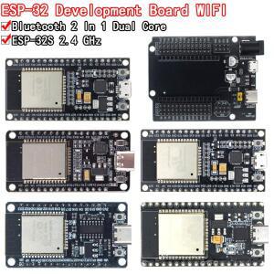 ESP32 개발 보드 CP2102 CH340C WiFi + Bluetooth 초저전력 소비 무선 모듈 ESP32-WROOM-32 NodeMCU-32S