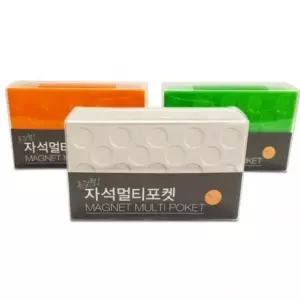 자석멀티포켓 (161 x 50 97mm) 문구용품 팬시용품 초강력자석 학습용품 교과서실험 와이어