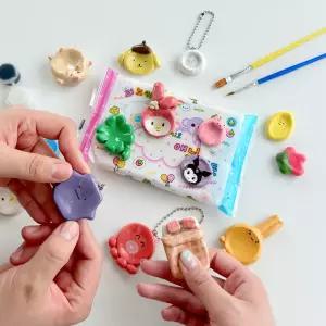 대용량 워리 걱정 스톤 만들기 키트 [힐링 지점토 키링 DIY 세트 돌 클레이 찰흙 놀이 재료 템]