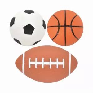 유치원신체활동실 말랑한 스펀지 스포츠공 3종 농구 축구 럭비 첫구기놀이 체육교구 활동용