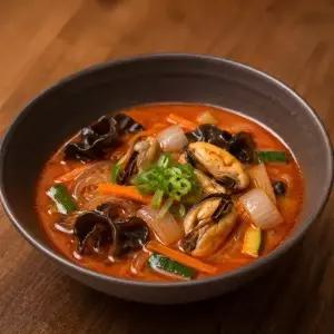 군산 노포 짬뽕탕 600g 짬뽕 해물짬뽕 밀키트 간편식 해장 냉동 탕