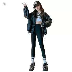 [삐삐네옷가게]키즈 아동 주니어 간지폭발 집업 레더 자켓