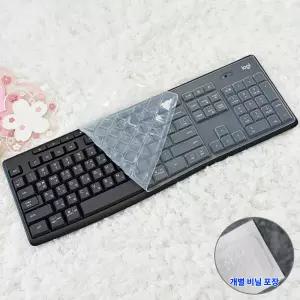 1플러스1 로지텍 MK370 COMBO 전용 키스킨 실리콘 키보드덮개 커버