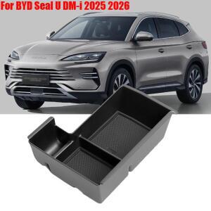 BYD 씰 U DM-i 2025 2026, 씰라이언 6, 송 플러스 프리미엄 차량용 팔걸이 수납함 정리 액세서리