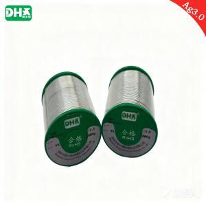 SAC305 납땜 와이어 Sn96.5Ag3.0Cu0.5 - 100g 500g 1kg 릴 - 무연 및 RoHS - SMD 리워크 및 PCB 수리에 최적