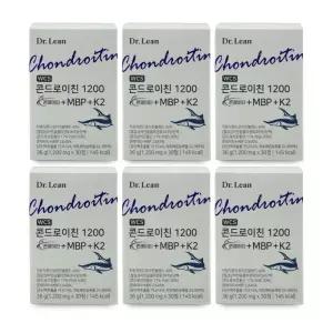 [닥터린] 닥터린 콘드로이친 1200 콘레이티 MBP K2 1200mg x 30정 X 6박스 I SH