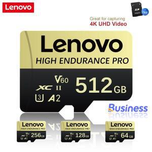 레노버 마이크로 SD 카드 512GB A2 U3 고속 플래시 메모리 데이터  샤오미 PC용 충격