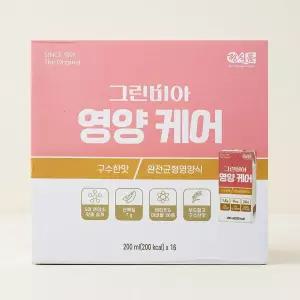 정식품 그린비아 영양케어 구수한맛 200ml*16입*2개