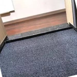 셀프인테리어 투톤코일 현관매트 120X180cm 블랙그레이 코일매트 안전매트 외부현관매트