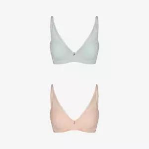 [휠라 언더웨어] 썸머 쿨 푸딩 와이어 브라 2종 택1 (FI4BAH2644F_ICG)
