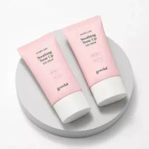 [핑크톤업] 구달 맑은 어성초 진정 수분 톤업 선크림 50ml 1+1 기획