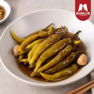 마녀바스켓 새콤달콤 밥반찬 간장고추장아찌 1kg