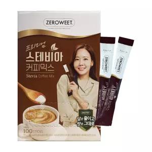 펄세스 프리미엄 스테비아 커피믹스 100개입 1개 /JJ몰