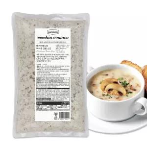 베키아에누보 대용량 머쉬룸 크림 스프 2kg 업소용 식자재