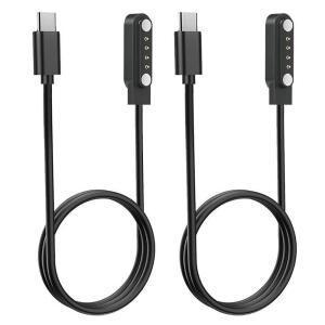 신니야 [PLAUD 노트 AI / 프로 음성 녹음기 충전기 교체용 2팩 USB-C 충전 케이블 타입 C]