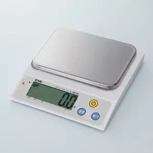 카스 디지털 정밀 전자저울 0.1g단위 스테인레스 1kg 업소용 주방저울 WZ-3A