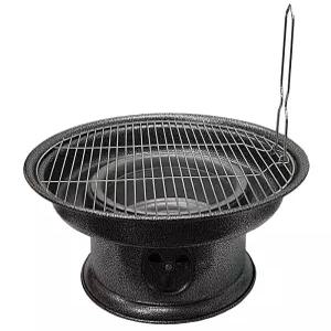 수앤서33 그릴 BBQ 번개탄화로 캠핑그릴 물받이 얼룩원형 숯불 바베큐화로 빠른 도착