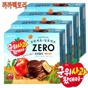 제로 초코파이 애플시나몬 (12입) 336g x 4케이스