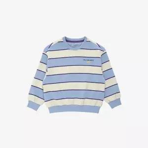 [뉴발란스키즈](NB Kids) 스트라이프 스 셔츠 NK9CG4903U_Light Blue (52655966)