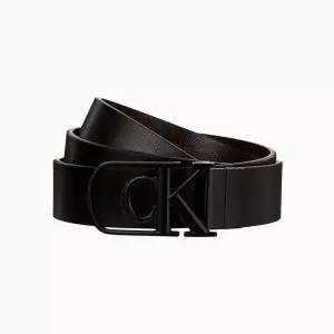 캘빈클라인진 cK 커브드 모노그램 로고 버클 32mm 벨트 4D7021G YG1 4D7021GYG1 174012