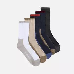 남성 컬럼비아 미드 컬러 양말 5종 C76YM9727MUL - 멀티