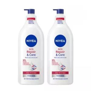 니베아 SOS 리페어 앤 케어 바디로션 591ml x 2